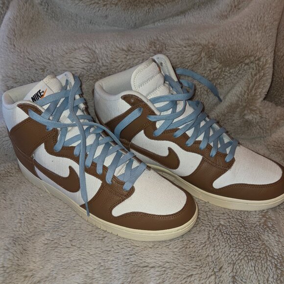 Nike Dunk High PRM Vintage Pecan Sail (DQ8800-200) - Men's sz 13 - Picture 2 of 7